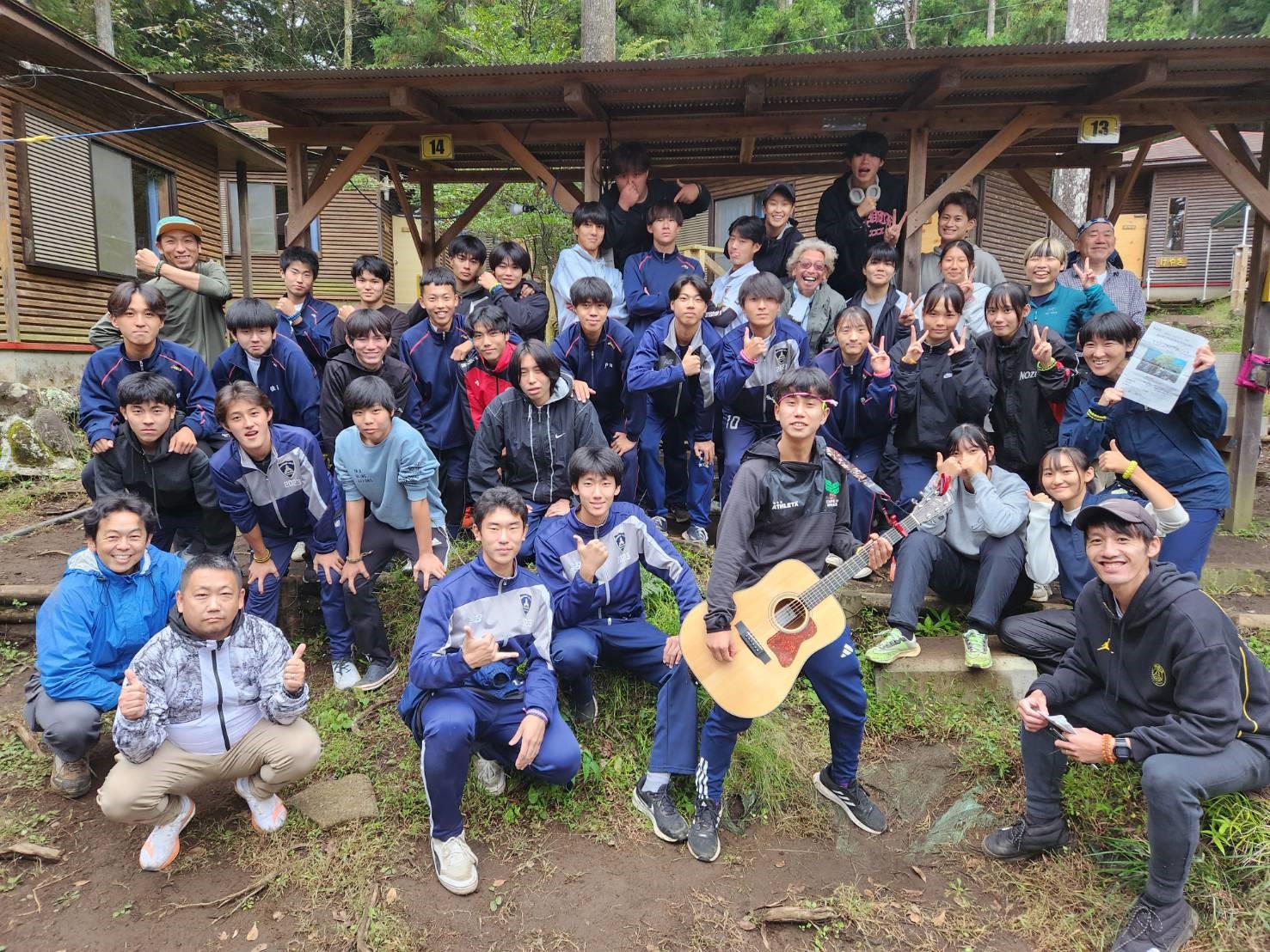 1023キャンプ実習　集合写真
